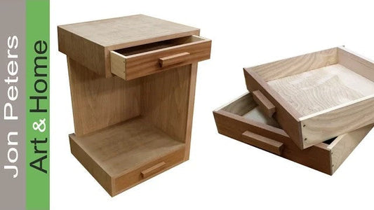 How To Build a Bedside Table – Mid Century Modern Nightstand