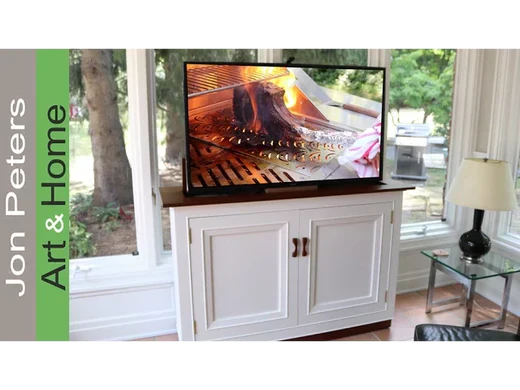 How to Build a TV Lift Cabinet – Design Plans