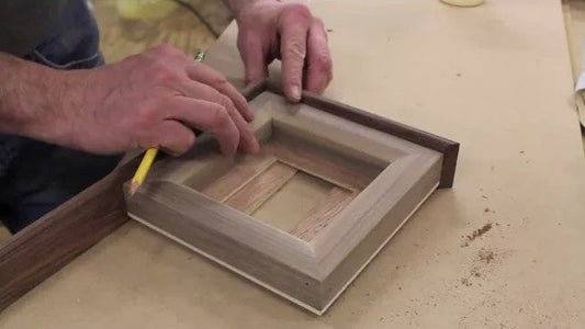 Make a Walnut & Rosewood Picture Frame