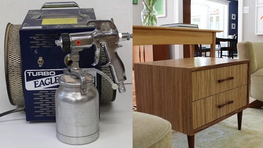 Q & A on Mid Century Modern Makeover & My Lacquer Spray System