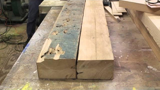 Remove nails and mill reclaimed lumber