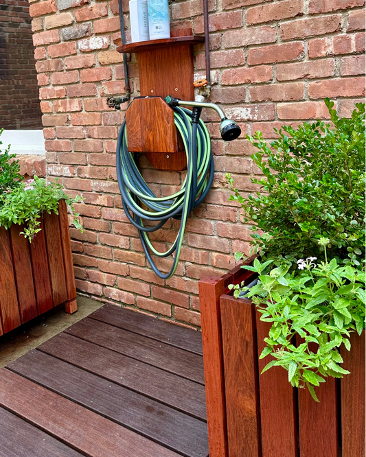 Simple Projects That Last: The Outdoor Shower Shelf