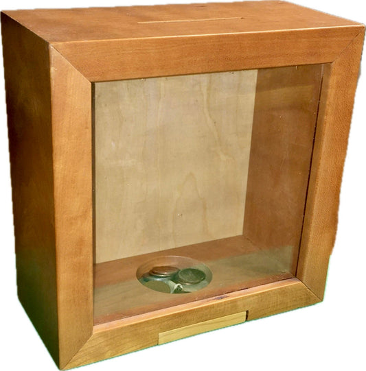 Tom Kinney's Cherry and Acrylic Piggy Bank