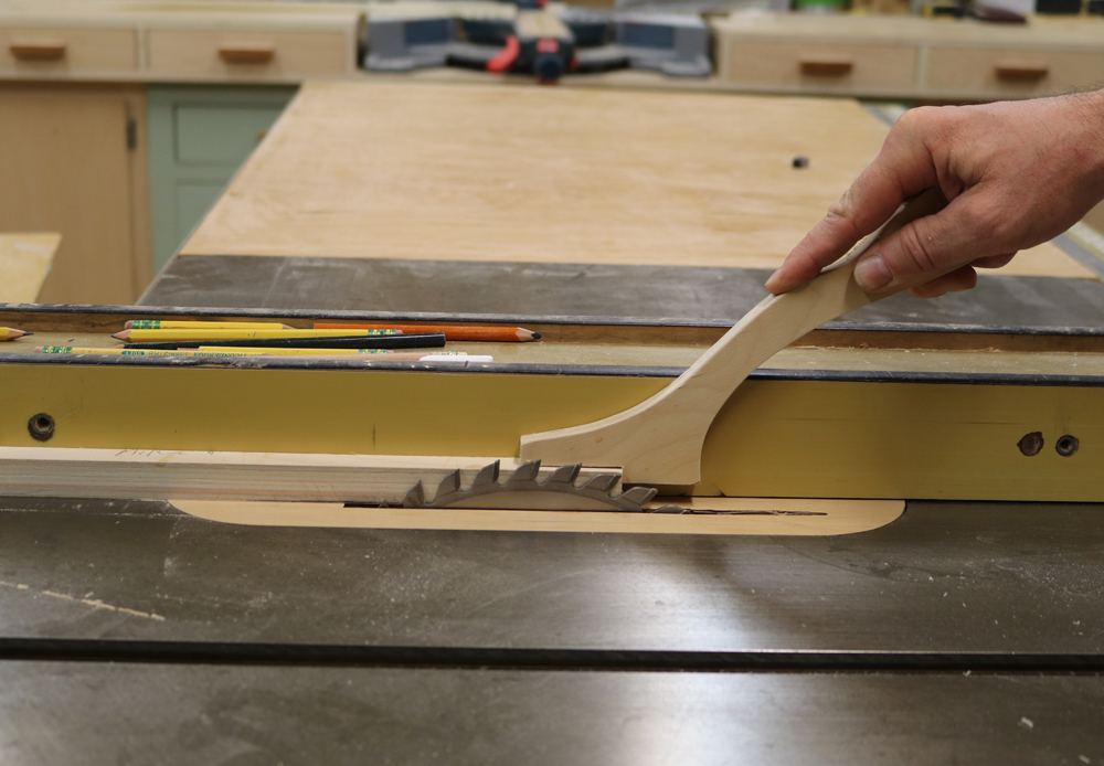 Push-Stick for Table Saw - Design Pattern - Jon Peters Art 