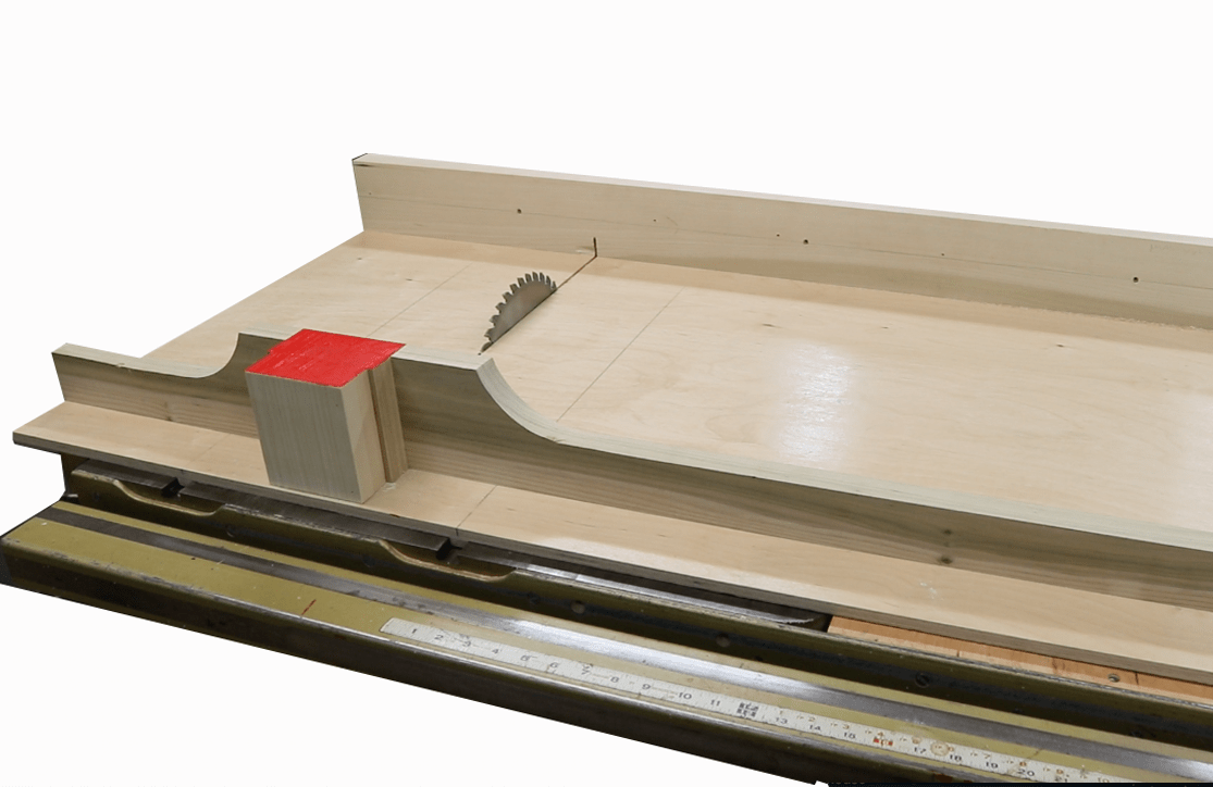 Table Saw Crosscut Sled - Easy to Make &amp; BIG! - Art and Home
