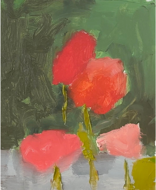 A Relaxed Studio Lesson Inspired by Vermont Gardens