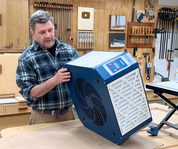Router Table Upgrade With Built-in Air Filter