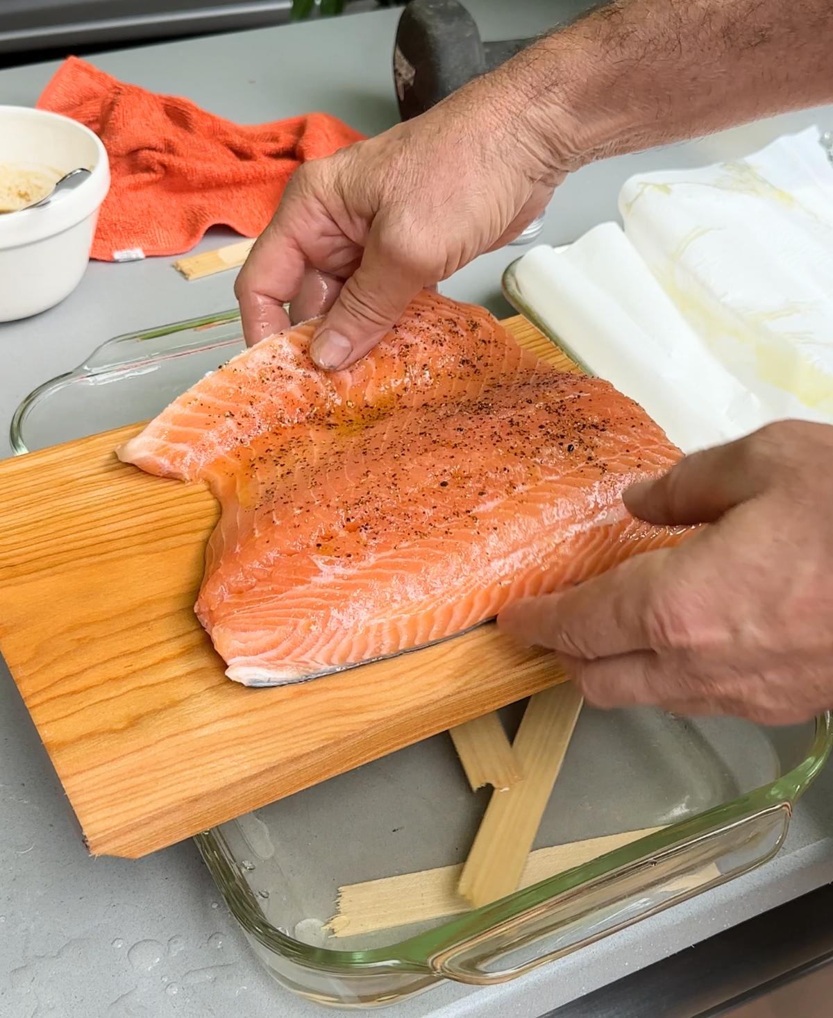 Cherry Plank Salmon