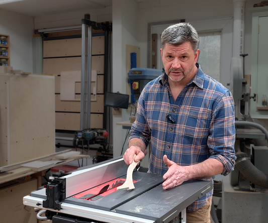 Free Push Stick Pattern & Table Saw Safety Tips
