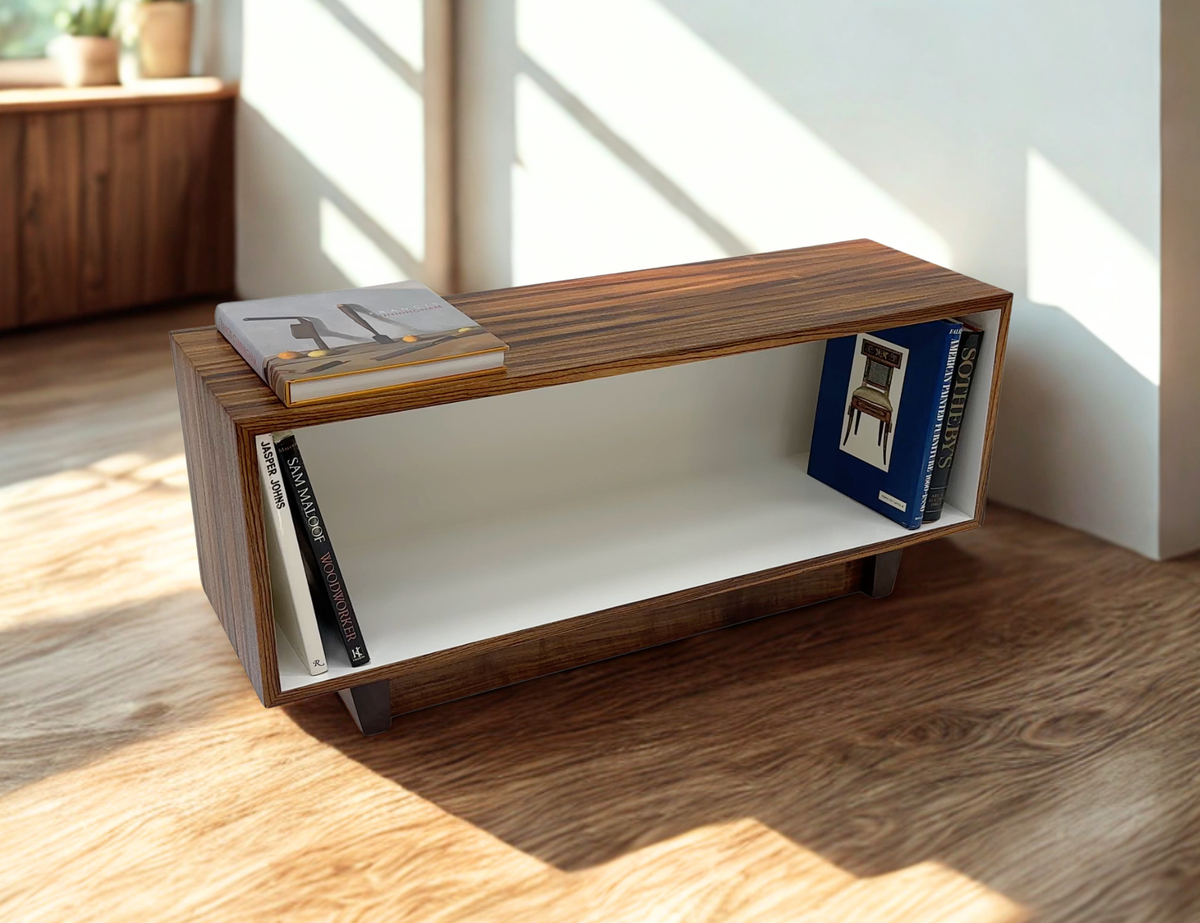 Modern Veneered Bookcase