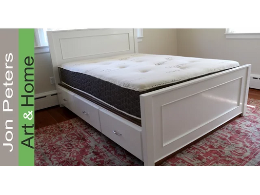 Build A Storage Bed – Free Design Plans