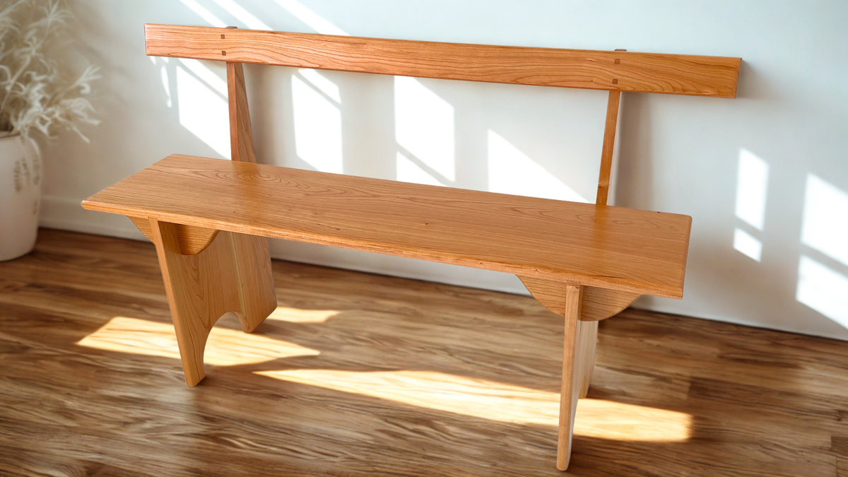 Building a Shaker-Inspired Bench from Solid Cherry