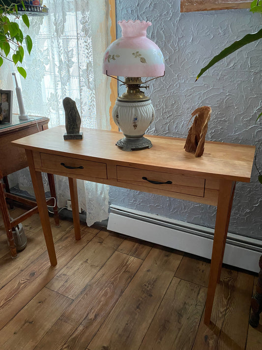 Cherry Entryway Table By Daniel Malanowicz