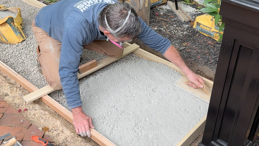 Dry Pour Slab / Outdoor Kitchen