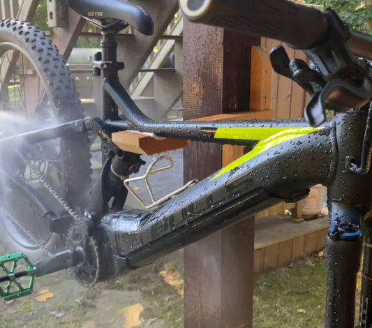 Easy Bicycle Wash & Work Stand Project