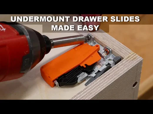 Easy Way to Install Blum Undermount Drawer Slides