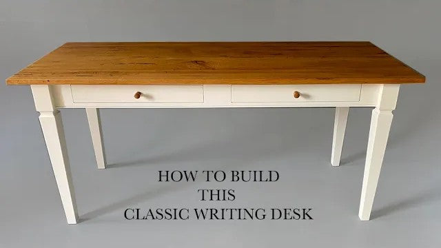 How To Build Rustic Small Writing Desk How to Build a Farmhouse Writing Desk – Jon Peters