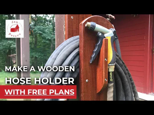 How to Make A Wooden Hose Holder