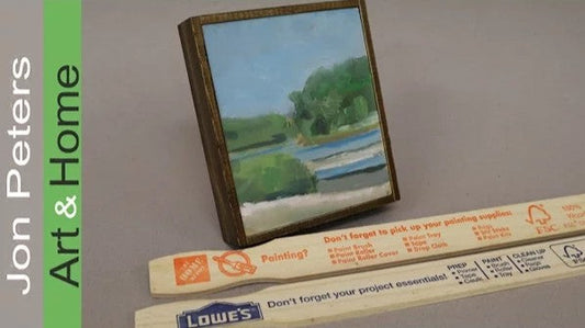 How to Make a Frame with Free Paint Sticks – Easy to Do!