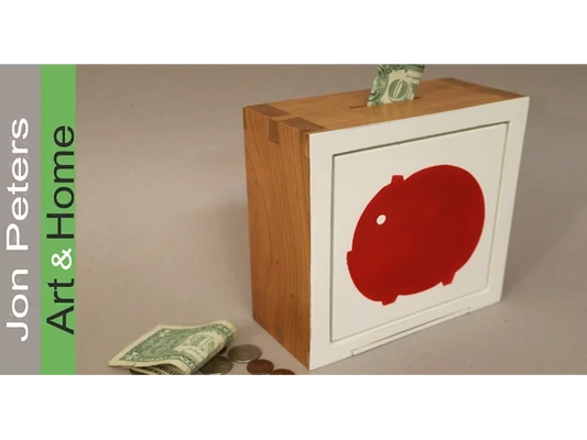 Make a Piggy Bank – Free Design Plans