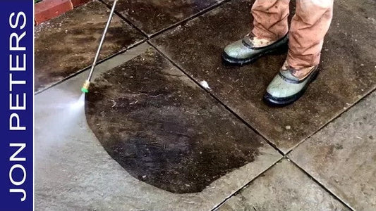 Power Washing My Patio