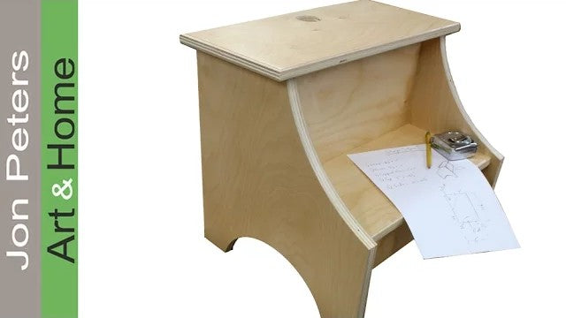 How To Build a Simple STEP STOOL, Garnica Plywood Build – Jon Peters