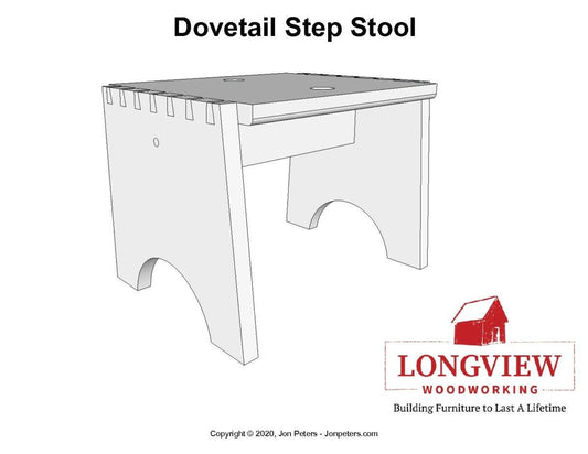 Dovetail Step Stool Design Plans