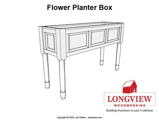 Flower Planter Box Design Plans