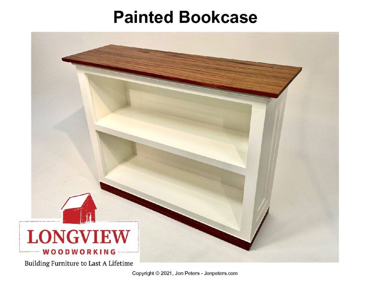 Painted Bookcase Design Plans