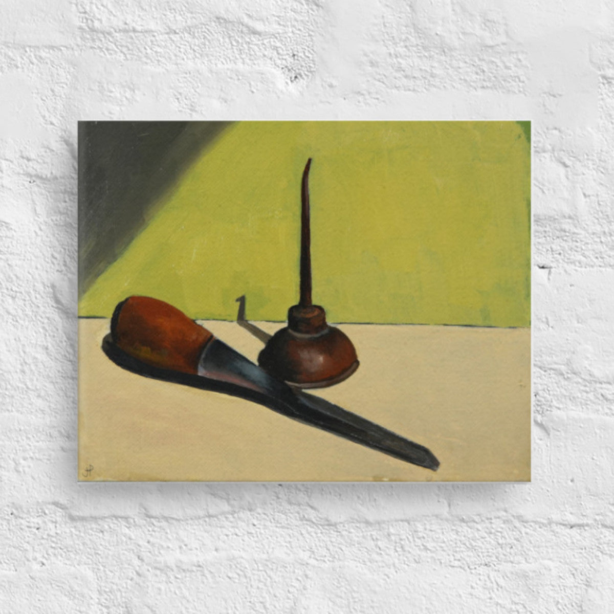 Still Life With Oil Can