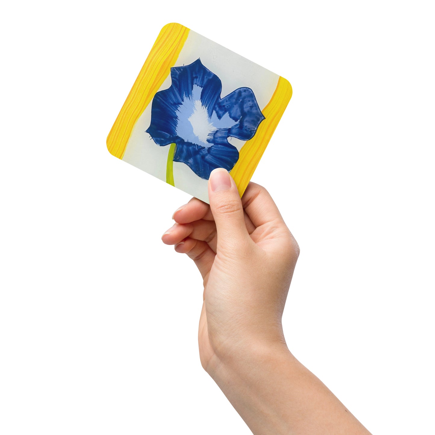 Blue Flower Coaster