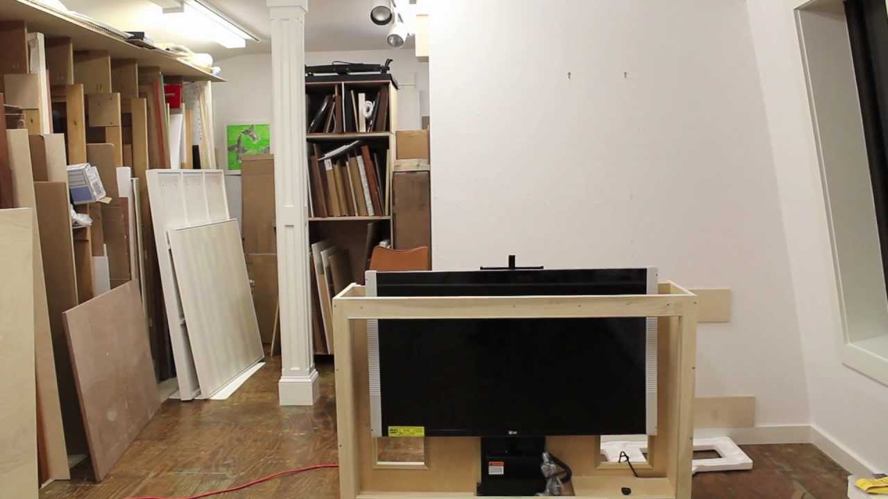 Tips On Building A Tv Lift Cabinet And How To Make Bead Molding