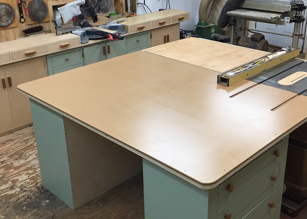 Repurpose Old Cabinet Into New Table Saw Outfeed Table Longview