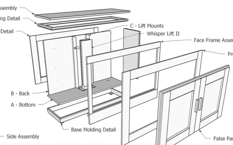 How to Build a TV Lift Cabinet - Free Step by Step Plans - Jon Peters ...