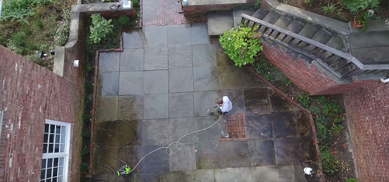 Power Washing My Patio Jon Peters Art Home