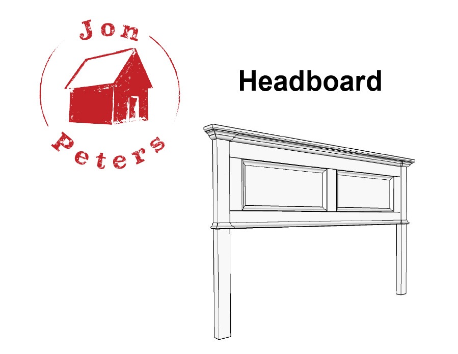 Headboard Design Plans | Longview Woodworking with Jon Peters