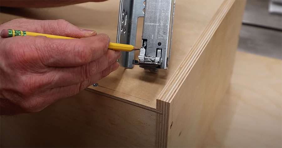 How To Install Blum Tandem Undermount Drawer Slides Into Face Frame
