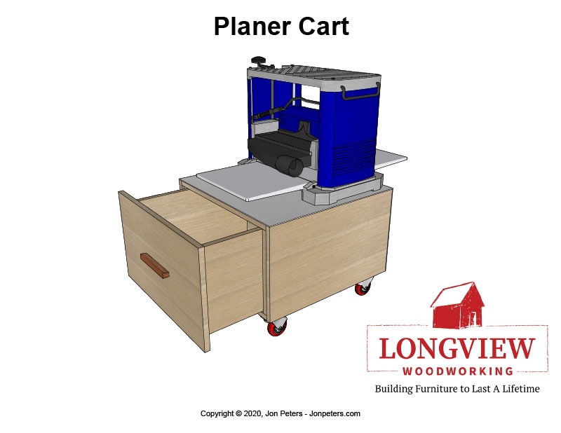 Planer Cart Project Plans