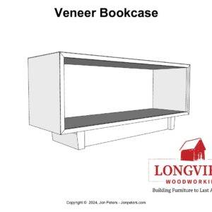 Veneer Bookcase