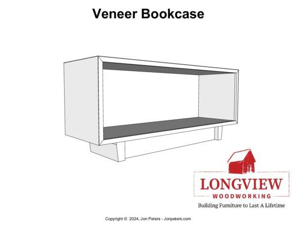 Veneer Bookcase